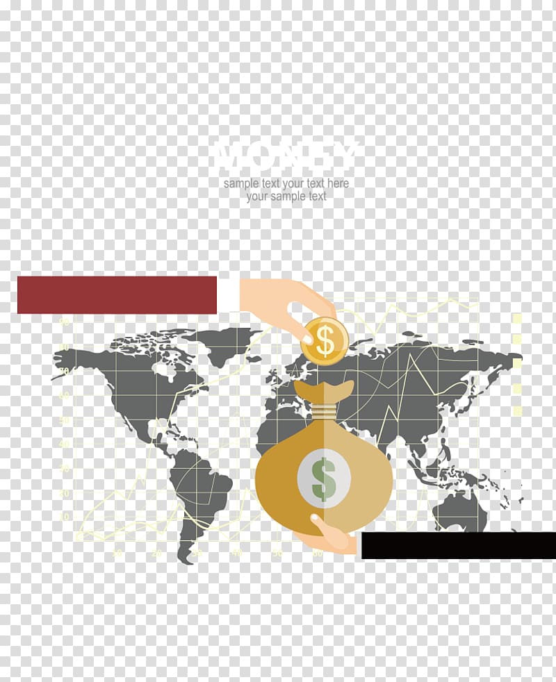 Globe World map Map, map gold transparent background PNG clipart