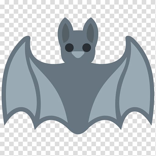 Bat Emojipedia Emoji domain Android Nougat, bat transparent background PNG clipart