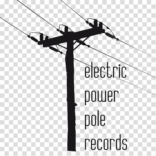 Utility pole Electricity Overhead power line Transmission tower graphics, electric pole transparent background PNG clipart
