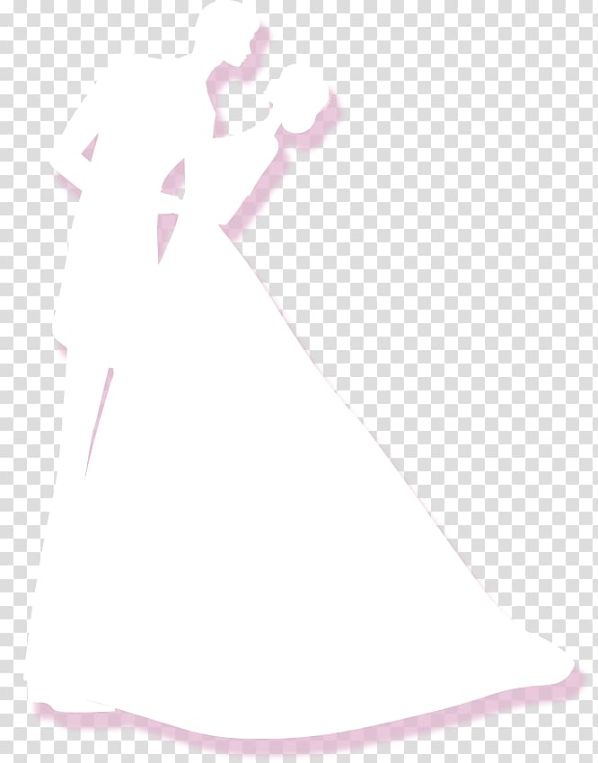 couple illustration, Wedding invitation Bride Marriage, Wedding dress silhouette transparent background PNG clipart