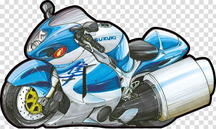 Suzuki Car Motorcycle fairing Motorcycle accessories, Suzuki Hayabusa transparent background PNG clipart