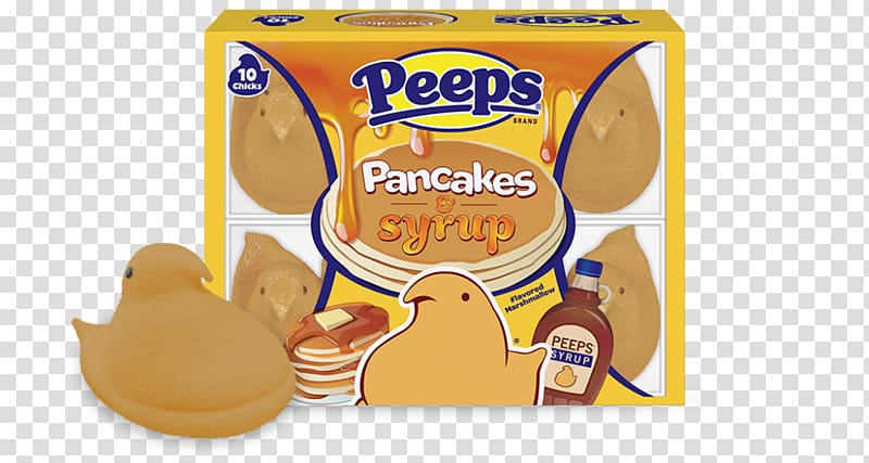 Pancake Peeps Marshmallow Flavor Syrup, candy transparent background PNG clipart