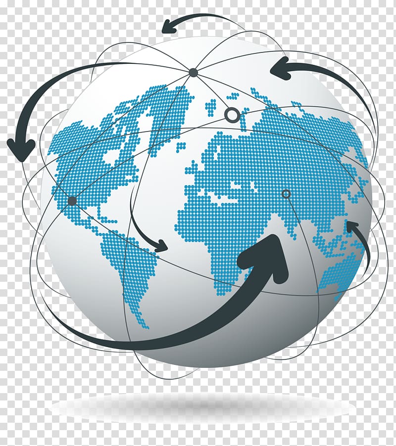 white and blue globe with arrow illustration, Technology, Technology HD transparent background PNG clipart