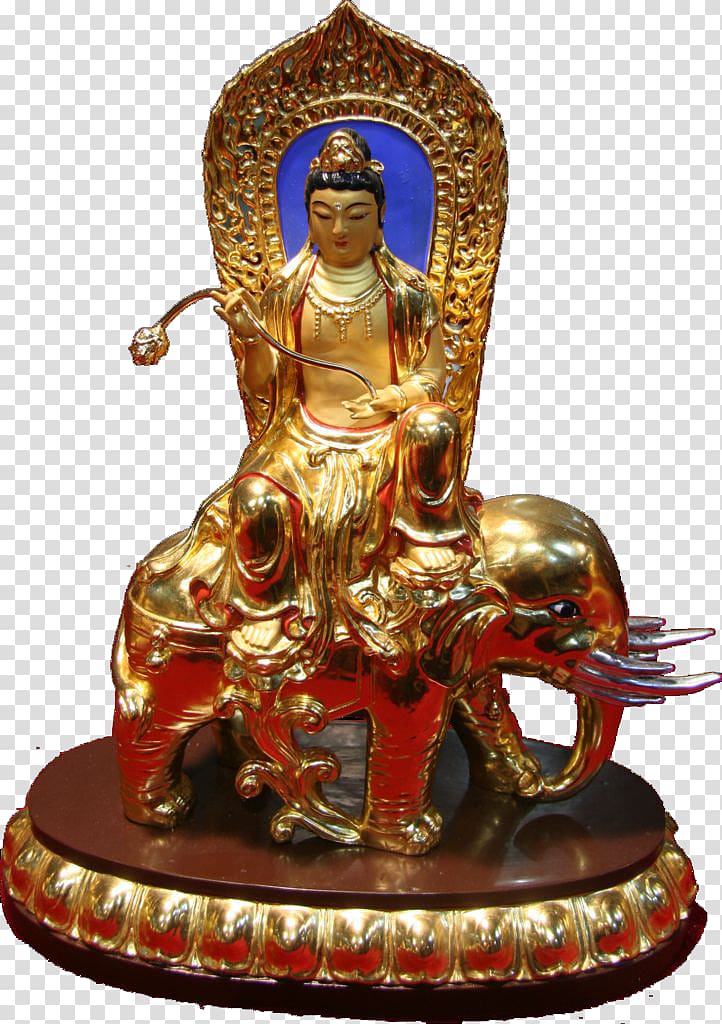 Samantabhadra Buddharupa Guanyin Buddhahood Manjushri, Buddha holding Ruyi\'s Monju transparent background PNG clipart