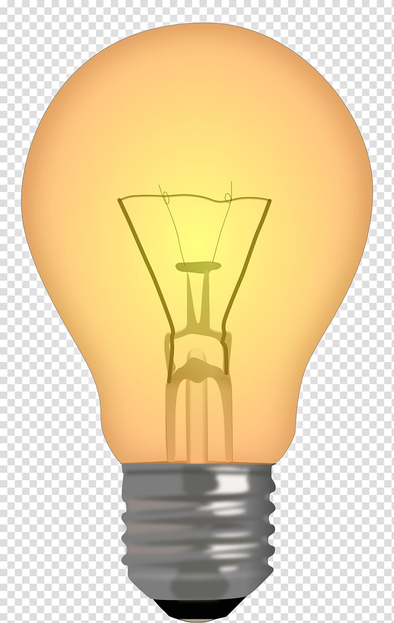 Incandescent light bulb Lamp , spotlight transparent background PNG clipart