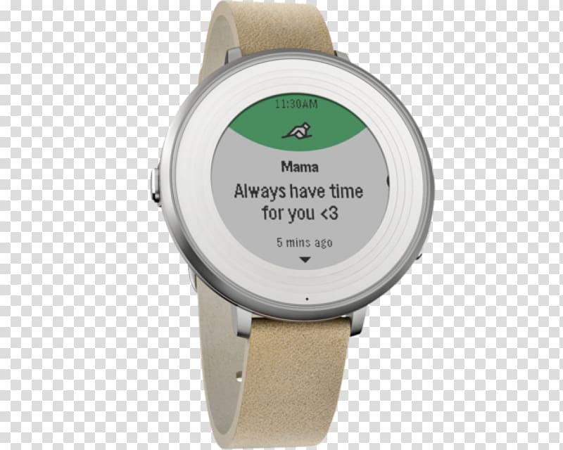 Pebble Time Round Samsung Galaxy Gear Smartwatch, watch transparent background PNG clipart