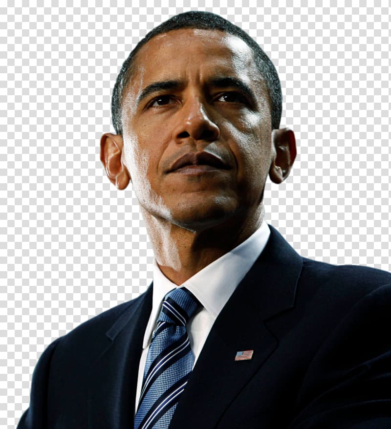 Barack Obama transparent background PNG clipart