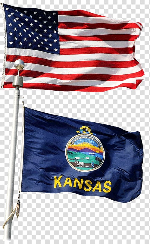 Kansas Flag of the United States Brown v. Board of Education Half-mast, Flag transparent background PNG clipart
