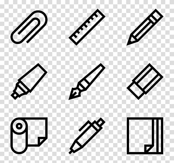 Computer Icons Encapsulated PostScript, Stationery transparent background PNG clipart
