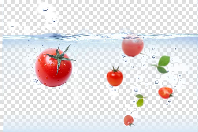 Cherry tomato Water Filter Tomato slicer Auglis Tap water, Tomato water transparent background PNG clipart