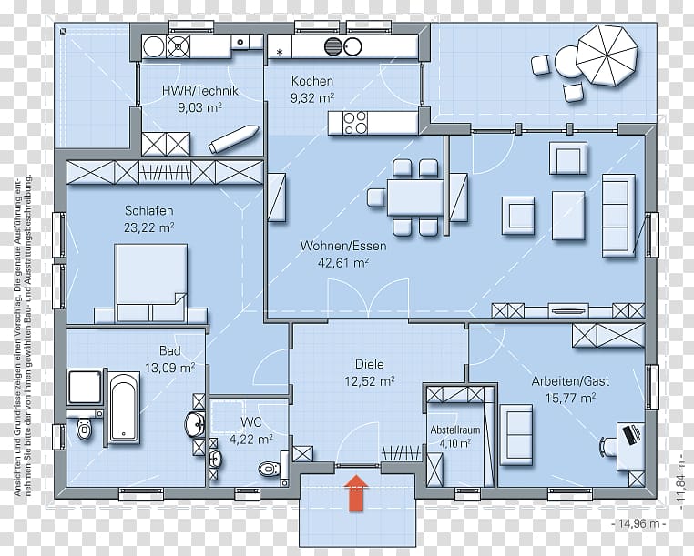 Floor plan House Bungalow Architectural engineering, house transparent background PNG clipart