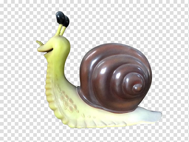 Snail Animal Figurine Statue Sadie Bear, Snail transparent background PNG clipart
