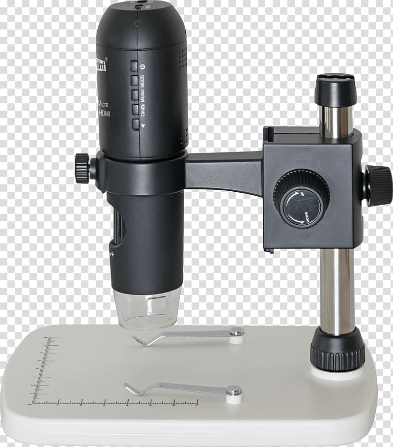 USB microscope Magnification Digital microscope Camcorder, usb microscope transparent background PNG clipart