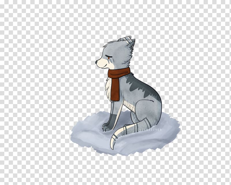 Canidae Dog Mammal Figurine, snowing day transparent background PNG clipart