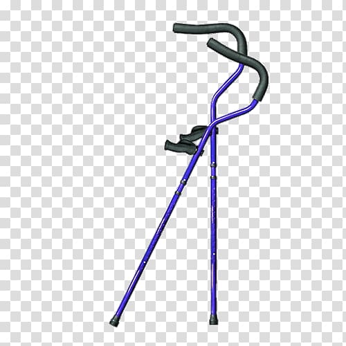 Crutch Walker Assistive technology Walking stick Home medical equipment, crutches transparent background PNG clipart