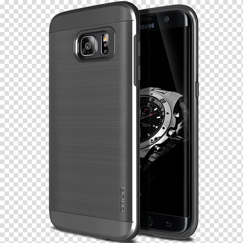 Samsung GALAXY S7 Edge Obliq Metal Titanium, samsung transparent background PNG clipart