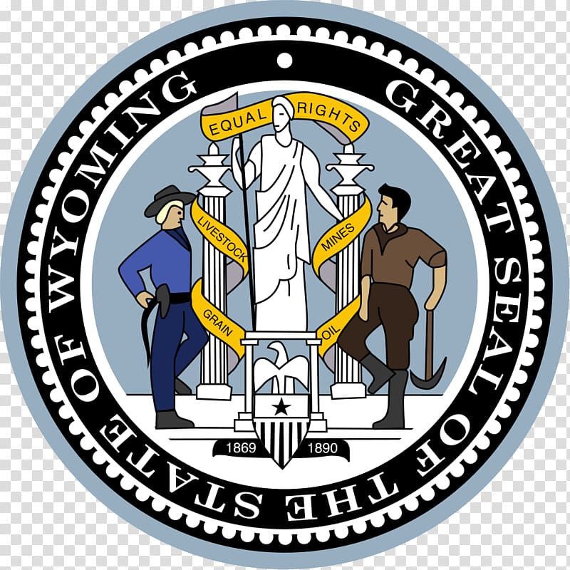 Seal of Wyoming Flag of Wyoming Great Seal of the United States Wyoming Supreme Court, others transparent background PNG clipart