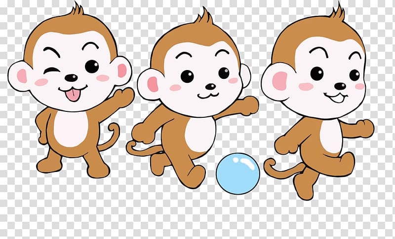 Monkey Cartoon Poster, Cute hip hop monkey transparent background PNG clipart