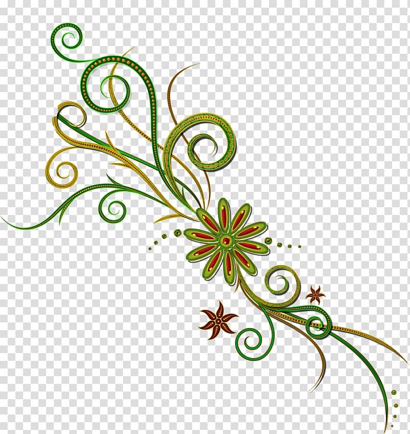 Floral Ornament CD-ROM and Book Portable Network Graphics Floral design, flower transparent background PNG clipart