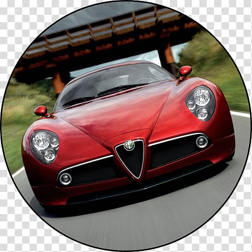 Alfa Romeo 8C Competizione Car Alfa Romeo 4C Alfa Romeo MiTO, alfa romeo transparent background PNG clipart