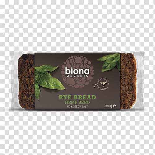 Rye bread Organic food Pumpernickel Bakery, Hemp seed transparent background PNG clipart