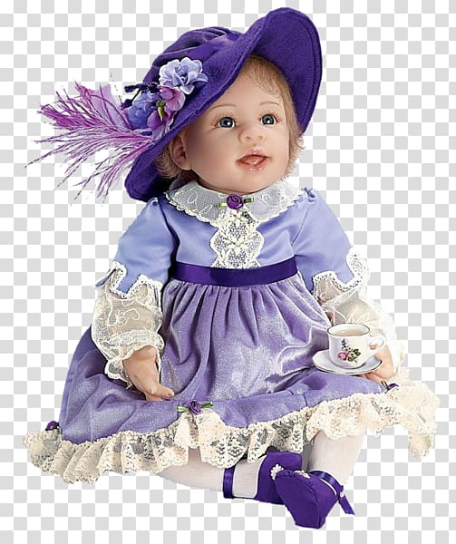 Reborn doll Toy Bradford Exchange Babydoll, doll transparent background PNG clipart