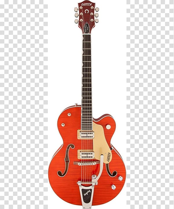 Gretsch G6136T Electromatic Electric guitar Musical Instruments, electric guitar transparent background PNG clipart