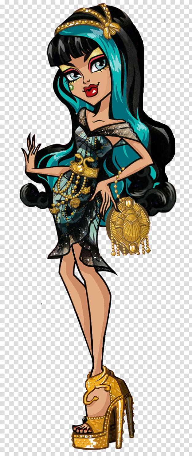 Monster High Cleo De Nile Monster High Cleo De Nile Doll YouTube, doll transparent background PNG clipart