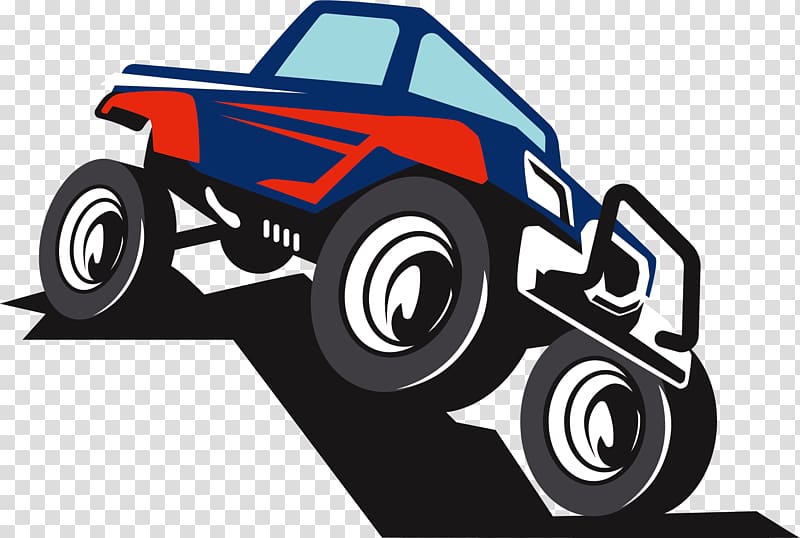 Car Sport utility vehicle Pickup truck Logo Tire, Cartoon desert bike transparent background PNG clipart