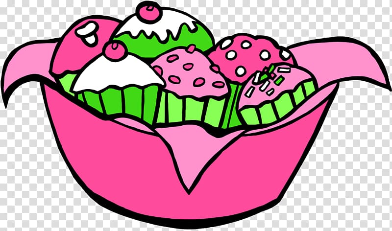 pink and green cupcakes illustration, Cupcake Dessert Gluten-free diet, vegan transparent background PNG clipart