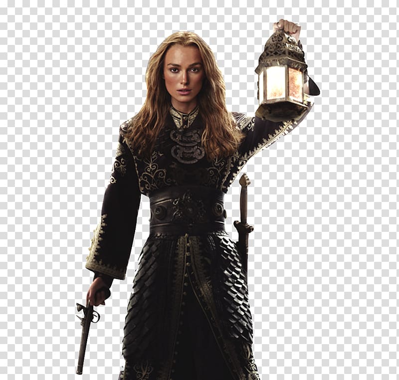 Keira Knightly, Jack Sparrow Elizabeth Swann Will Turner Davy Jones Pirates of the Caribbean, Pirates of The Caribbean transparent background PNG clipart