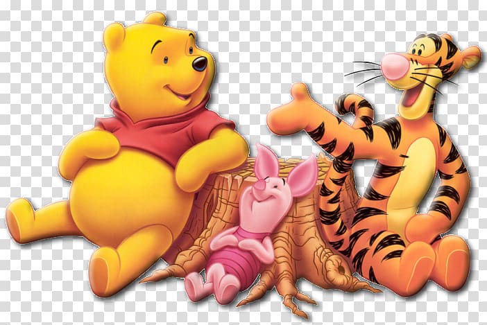 Winnie-the-Pooh Eeyore Piglet Tigger Roo, winnie the pooh transparent background PNG clipart