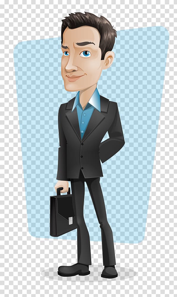 Businessperson Cartoon, Business transparent background PNG clipart