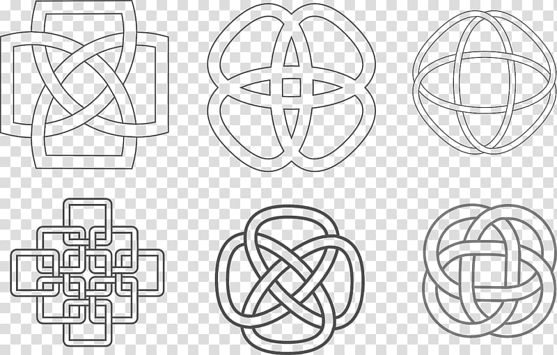 Celtic knot Celts , design transparent background PNG clipart