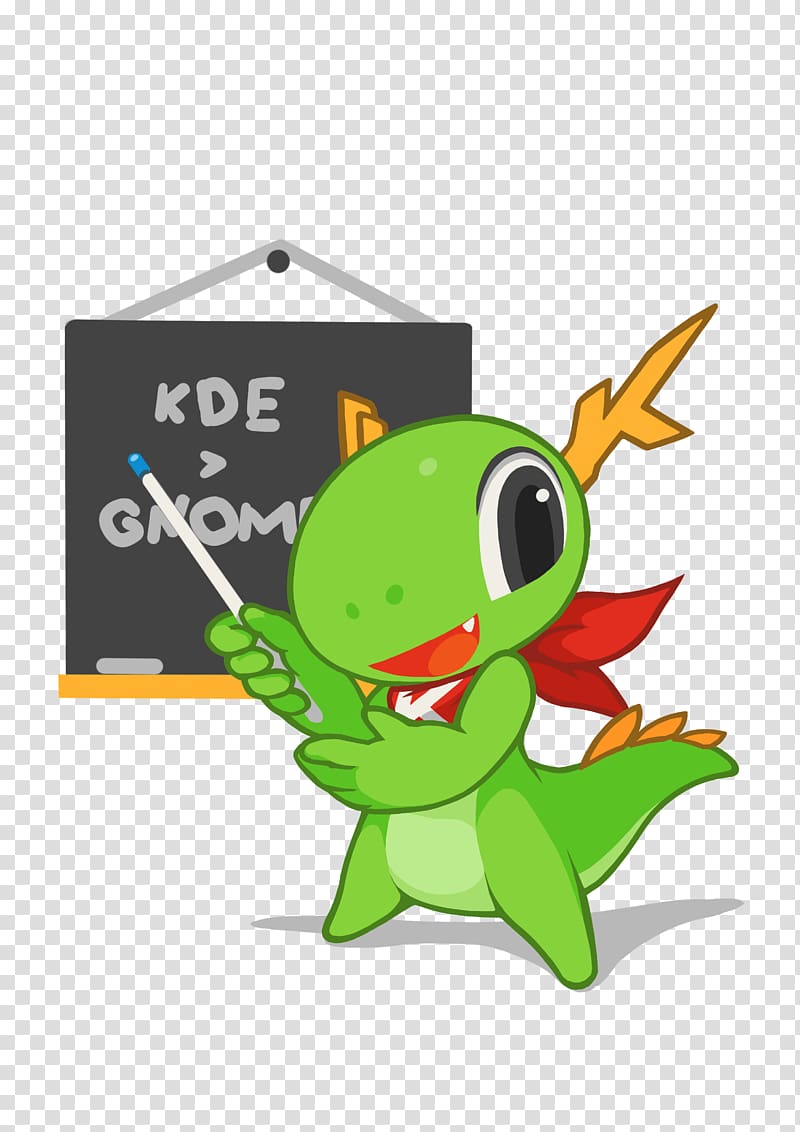 KDE Dot News Konqi Calligra Krita, others transparent background PNG clipart
