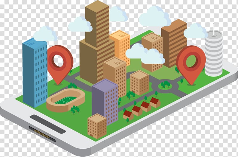 GPS navigation software City map, Mobile APP city map transparent background PNG clipart
