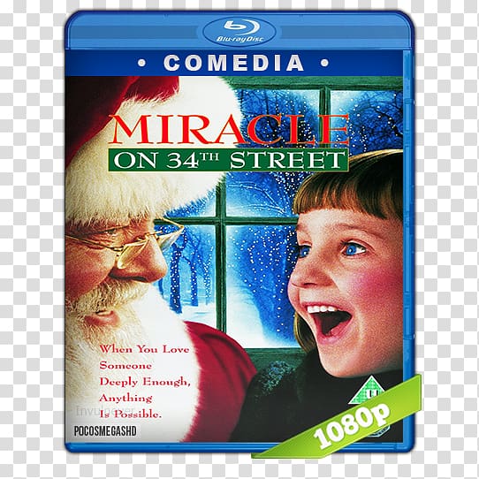 Natalie Wood Miracle on 34th Street Santa Claus VHS United States of America, transparent background PNG clipart