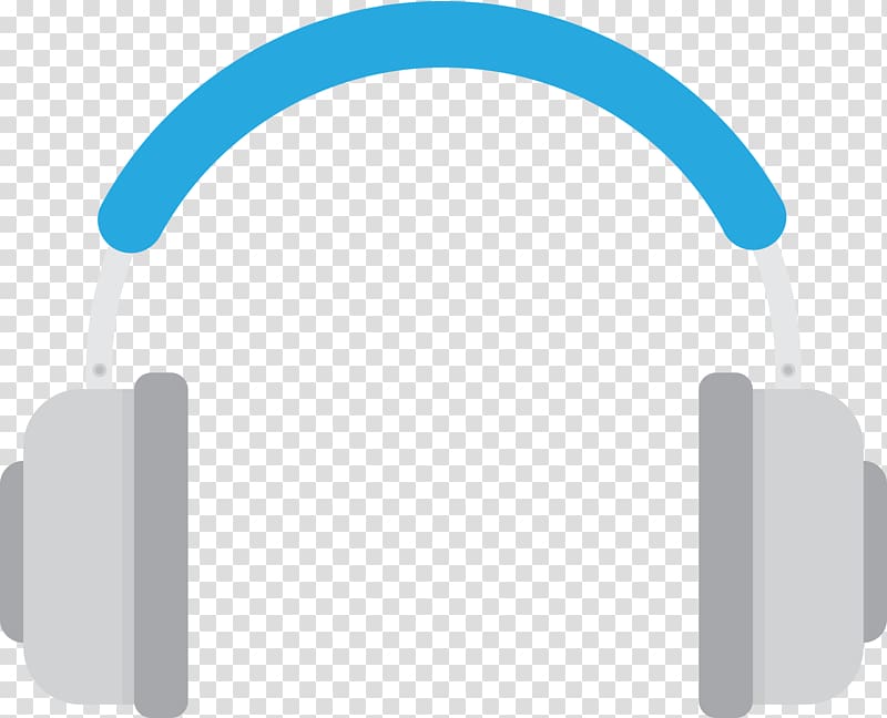 gray and teal headphones illustration, Headphones Euclidean Headset, Headphones transparent background PNG clipart