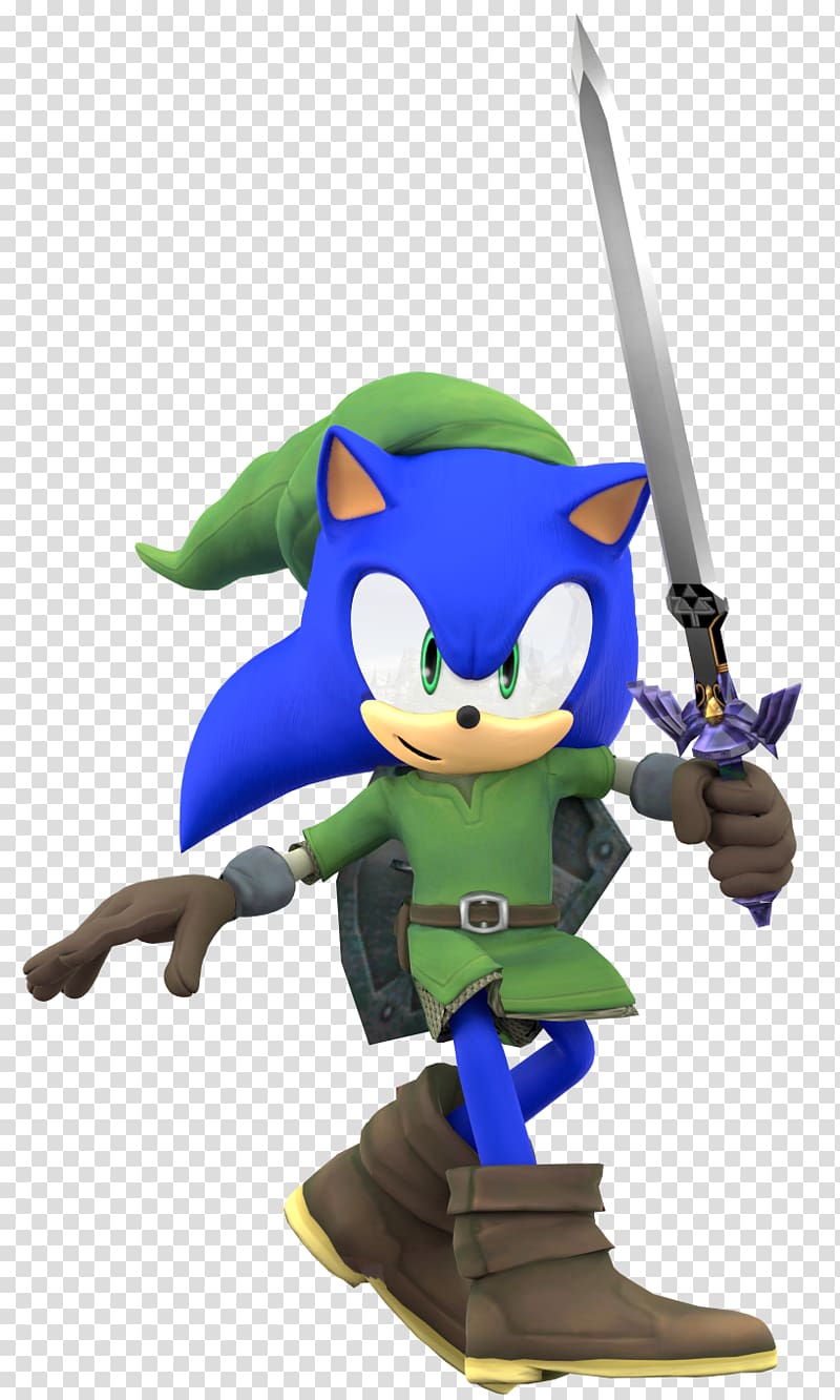 Link Sonic the Hedgehog Sonic Lost World Sonic Heroes Knuckles the Echidna, weight three-dimensional characters transparent background PNG clipart