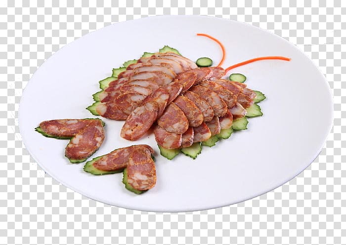 Chinese sausage Sichuan cuisine Hot pot Mettwurst, Sichuan sausage butterfly fight transparent background PNG clipart