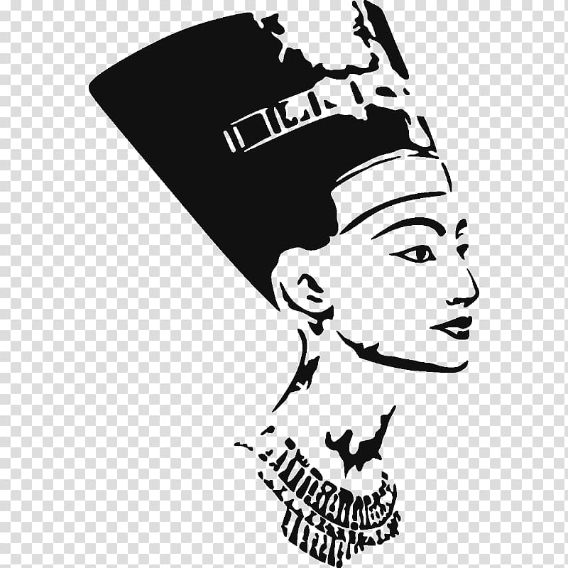 Nefertiti Bust Ancient Egypt Egyptian Museum of Berlin, Egypt transparent background PNG clipart