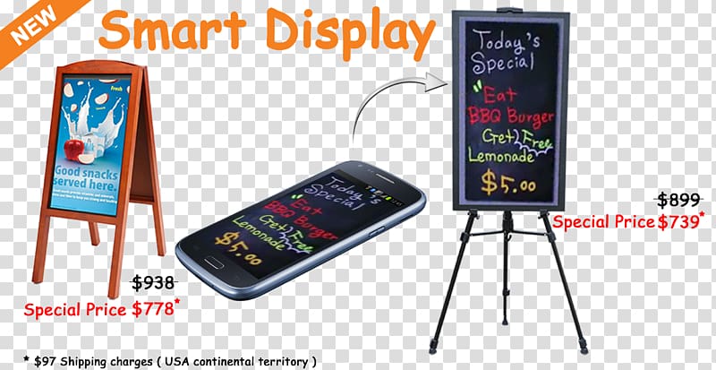 Smart Display Display device Television Home Automation Kits Electronics, Using Smart Phone transparent background PNG clipart
