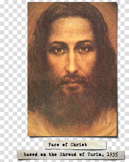 Depiction of Jesus Shroud of Turin Bible God, Holy Face Of Jesus transparent background PNG clipart