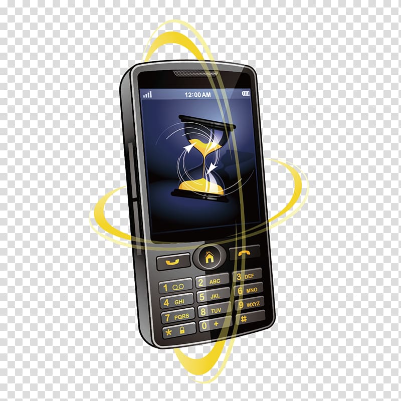 La Garde Mobile phone Service, mobile phone and curves transparent background PNG clipart