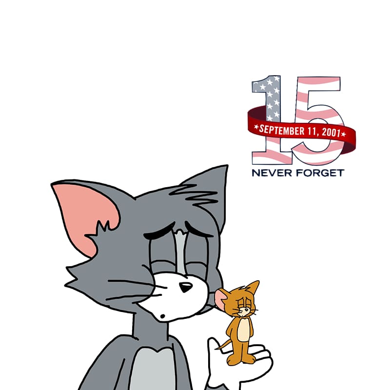 Cat September 11 attacks Peace for Paris Tom and Jerry Turner Entertainment, tom and jerry transparent background PNG clipart