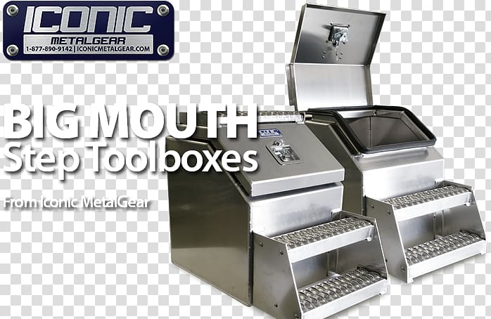 Machine Tool Boxes, metal title box transparent background PNG clipart