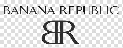Banana Republic Logo transparent background PNG clipart