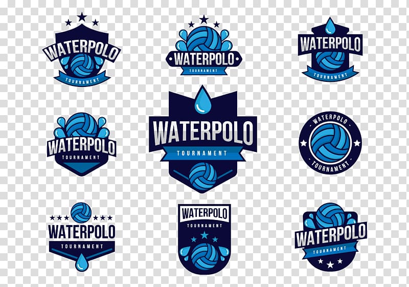Logo T-shirt Water polo Euclidean , Water polo tournament to promote its logo transparent background PNG clipart