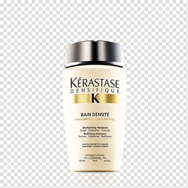 Lotion Kérastase Densifique Bain Densité Shampoo Kérastase Densifique Fondant Densité, shampoo transparent background PNG clipart