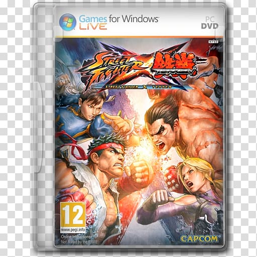 Street Fighter X Tekken Super Street Fighter IV Tekken X Street Fighter Xbox 360, Kazuya Mishima transparent background PNG clipart